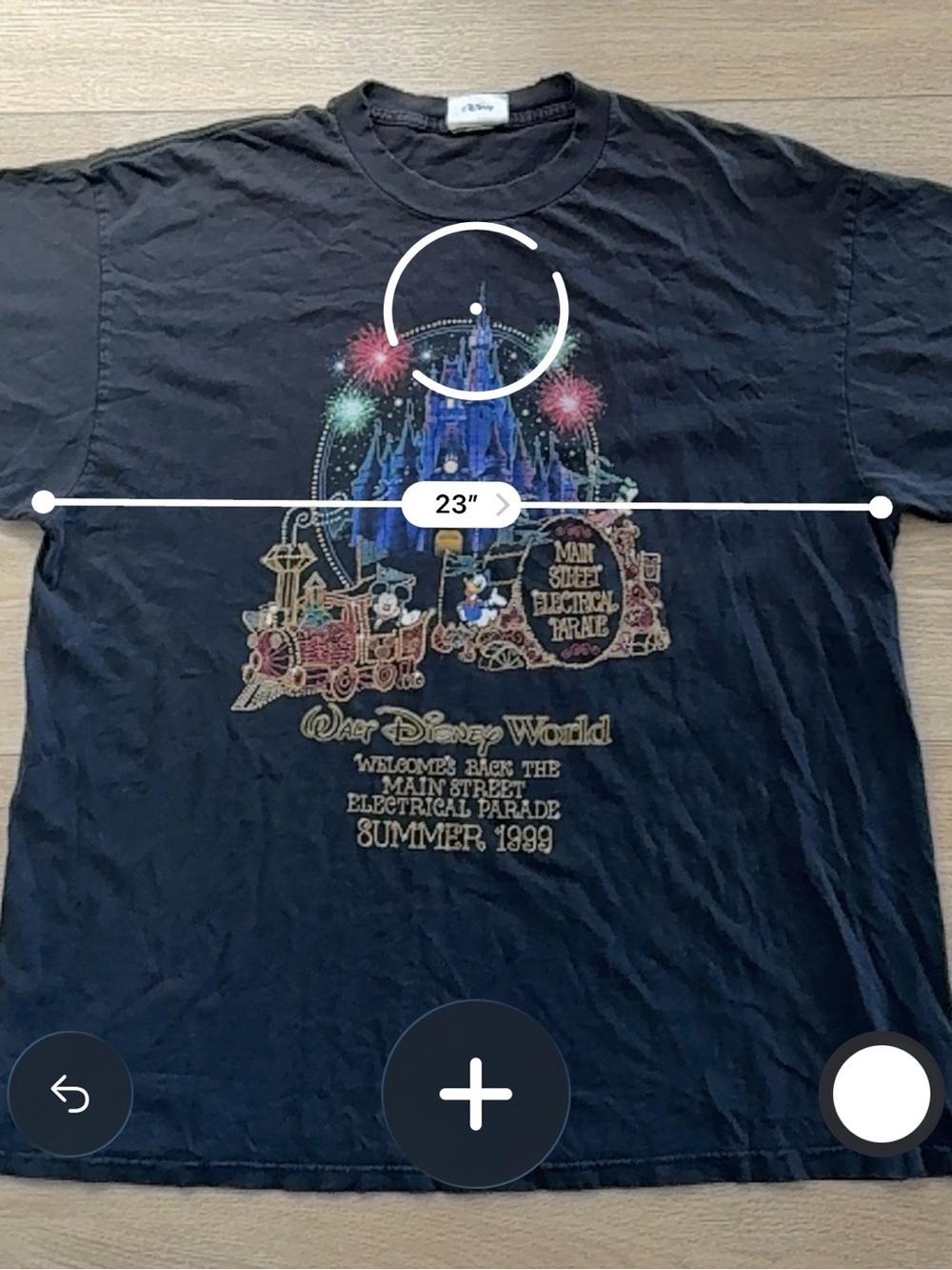 Vintage 1999 Walt Disney World Main Street Electrical Parade T Shirt XL Mickey - Picture 14 of 16